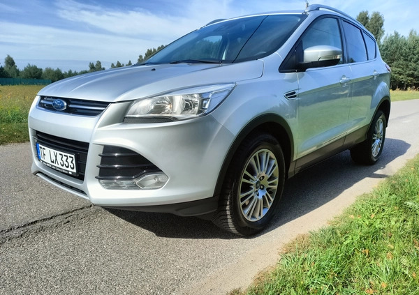 Ford Kuga cena 49700 przebieg: 212000, rok produkcji 2013 z Izbica Kujawska małe 254